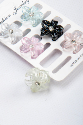 Набір крабиків "квітка" 6 шт